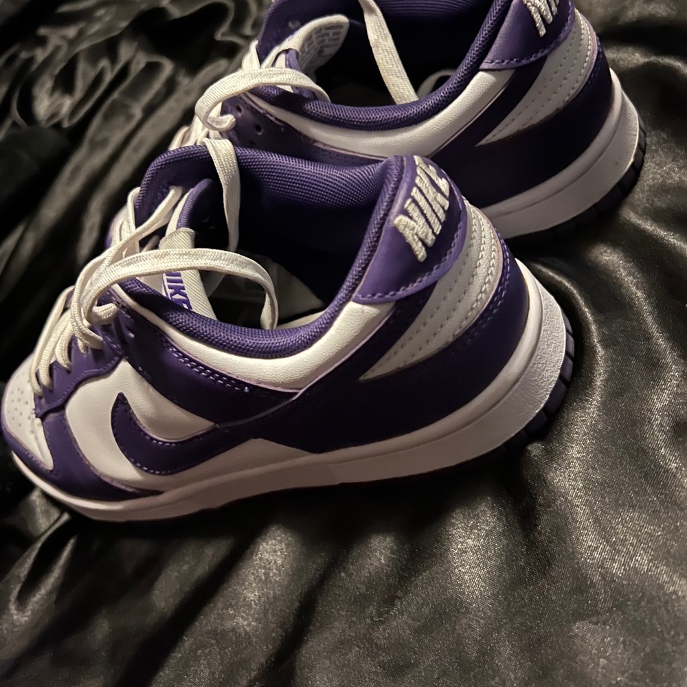 Nike low dunk championship court purple